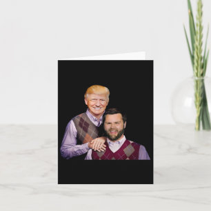 Trump Vance 2024 Brothers Funny Parody Trump J.d. Karte