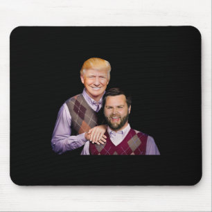 Trump Vance 2024 Brothers Funny Parody Trump J.d. Mousepad