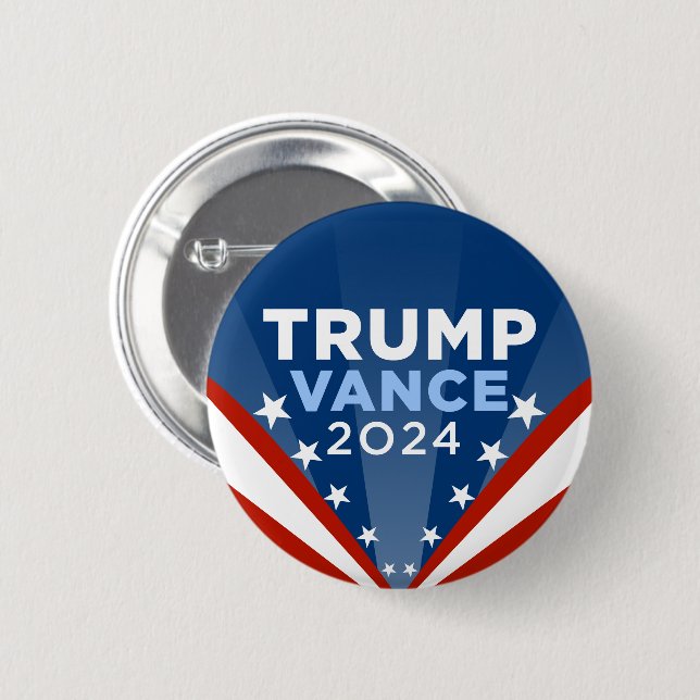 Trump Vance 2024 Button (Vorne & Hinten)