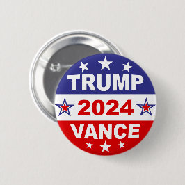 TRUMP VANCE 2024 BUTTON