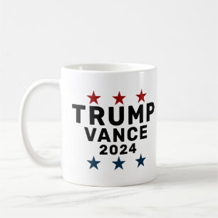 Trump Vance 2024 Classic Star Kaffeetasse