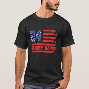 Trump Vance 2024 Donald Trump 2024 Präsident J D V T-Shirt