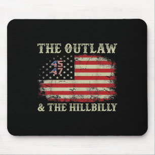 Trump Vance 2024 Donald Trump J.D. Vance Außergese Mousepad