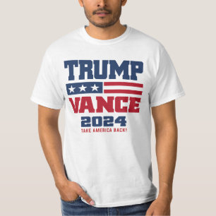 Trump Vance 2024 Donald Trump J.D. Vance T-Shirt