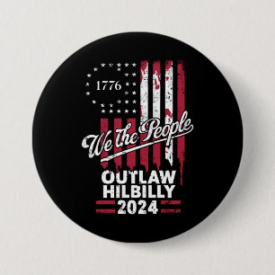 Trump Vance 2024 Donald Trump verwirft Hillbilly Button