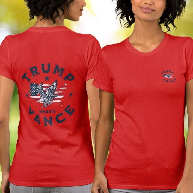 Trump Vance 2024 Frauen T-Shirt (Von Creator hochgeladen)