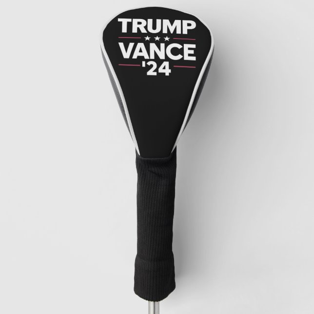 Trump Vance 2024 für die Präsidentschaftswahl in d Golf Headcover (Vorderseite)