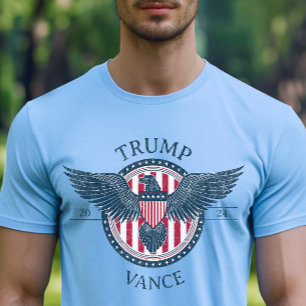 Trump Vance 2024 für Präsidentschaftswahl in den U T-Shirt