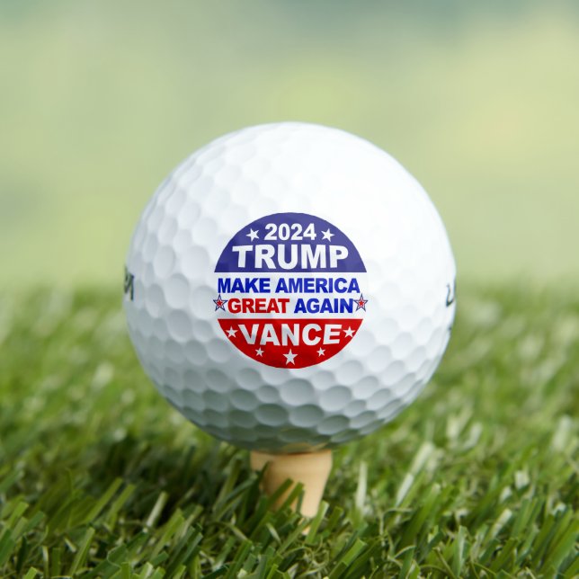 TRUMP VANCE 2024 GOLFBALL