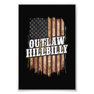 Trump Vance 2024 J.D. Vance Outlaw Hillbilly Fotodruck