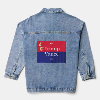Trump Vance 2024 Jeansjacke