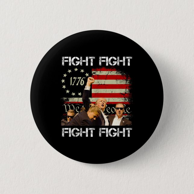 Trump Vance 2024 Kampf Button (Vorderseite)