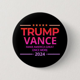 Trump Vance 2024 macht Amerika wieder groß Button