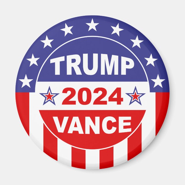 TRUMP VANCE 2024 MAGNET (Vorne)