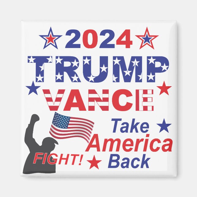 TRUMP VANCE 2024 MAGNET (Vorne)