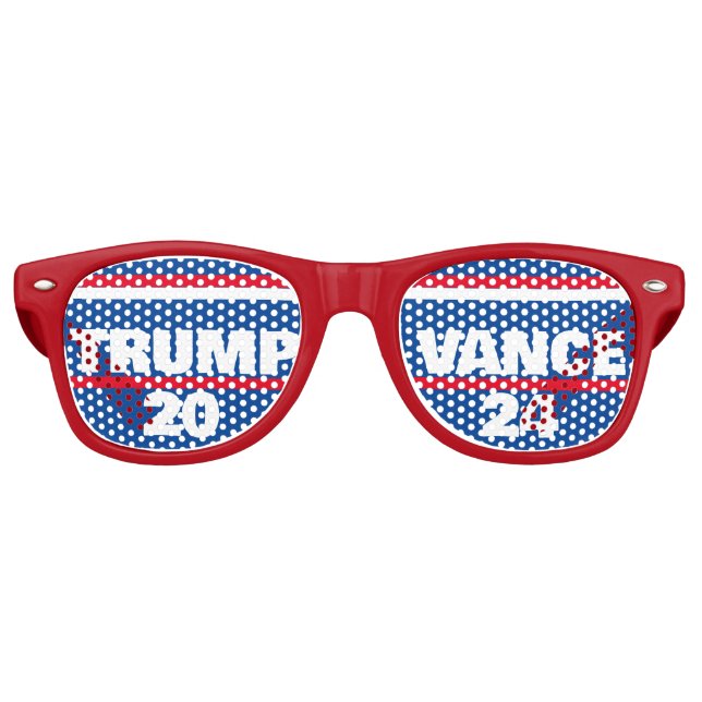 TRUMP VANCE 2024 PARTYBRILLE (Vorderseite)