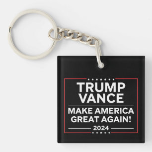 Trump Vance 2024 Präsident JD Vance Vize MAGA Schlüsselanhänger