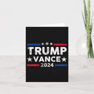 Trump Vance 2024 Präsident Trump Anhänger Wiederwa Karte