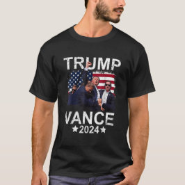 Trump Vance 2024 Präsident Trump Unterstützer T-Shirt