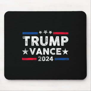 Trump Vance 2024 Präsident Trump Unterstützer Wied Mousepad