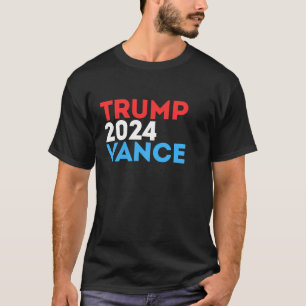 Trump Vance 2024 Präsident VP USA Election Patriot T-Shirt