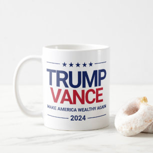 Trump Vance 2024 Republikaner MAWA Custom Kaffeetasse