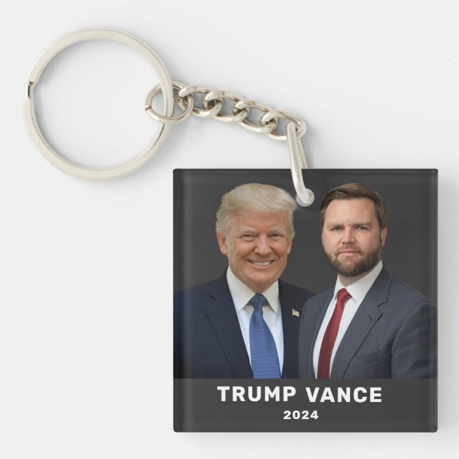 Trump Vance 2024 Schlüsselanhänger (Vorderseite)