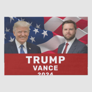 Trump Vance 2024 Seidenpapier