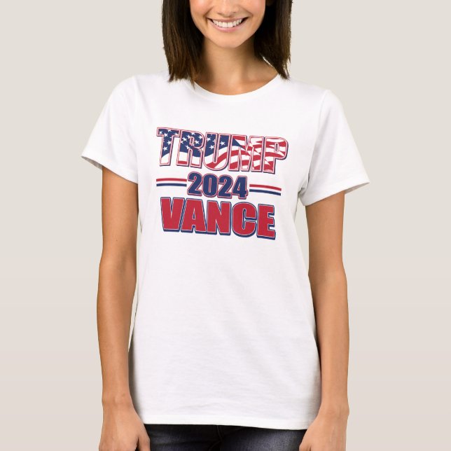Trump Vance 2024 T-Shirt (Vorderseite)
