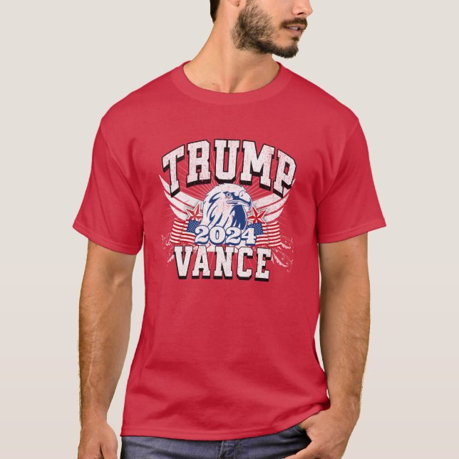 Trump Vance 2024 T-Shirt (Vorderseite)