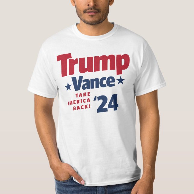 Trump Vance 2024 T-Shirt (Vorderseite)