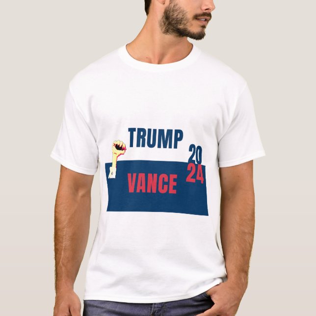 Trump Vance 2024 T-Shirt (Vorderseite)