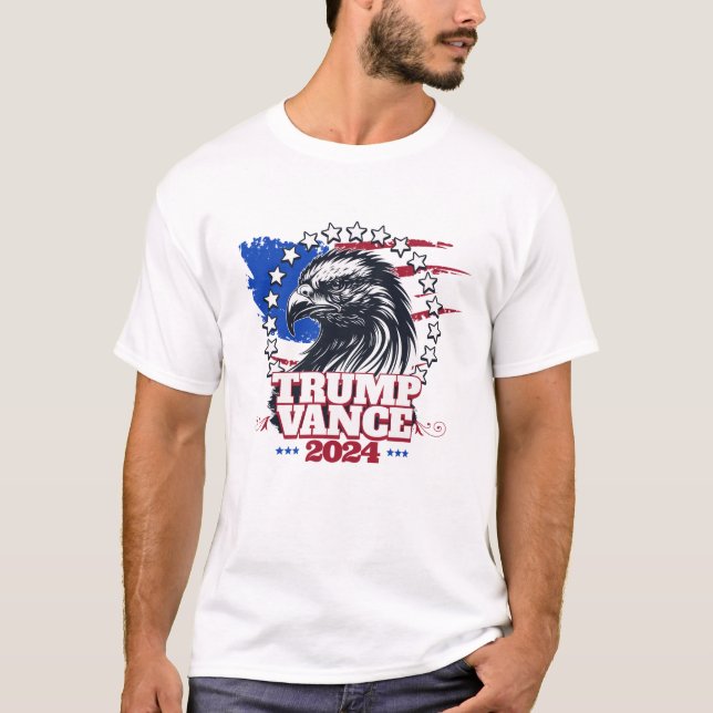 Trump Vance 2024 T-Shirt (Vorderseite)