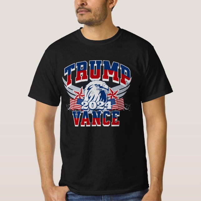 Trump Vance 2024 T-Shirt (Vorderseite)