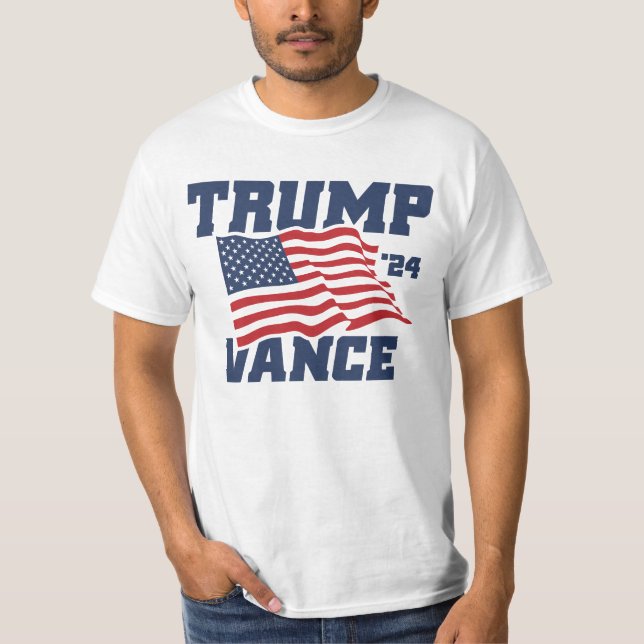 Trump Vance 2024 T-Shirt (Vorderseite)