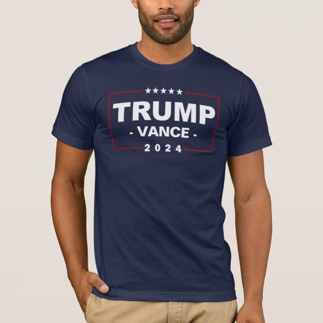 Trump Vance 2024 T-Shirt (Vorderseite)