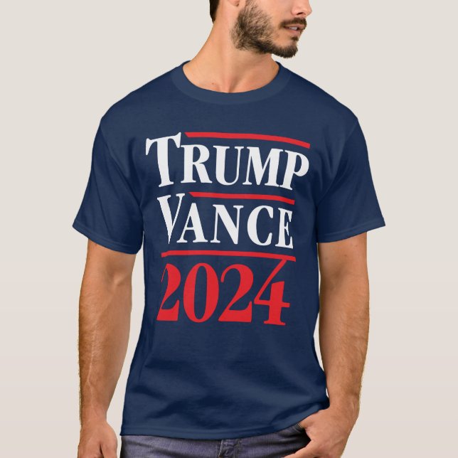 Trump Vance 2024 T-Shirt (Vorderseite)