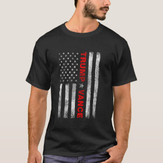 Trump Vance 2024 Trump unterstützt den Präsidenten T-Shirt