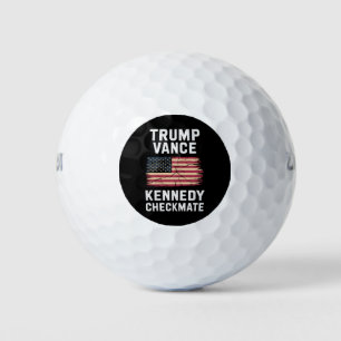 Trump Vance 2024 Trump Vance Kennedy Checkmate Golfball