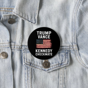 Trump Vance 2024 Trump Vance Kennedy Schachmatt Button