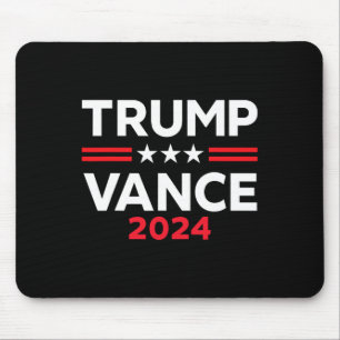 Trump Vance 2025 Amerikanische Flagge Geschenk Wah Mousepad
