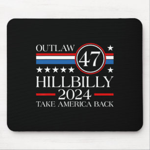 Trump Vance 2025 Donald Trump J.d. Vance Gesetzlos Mousepad