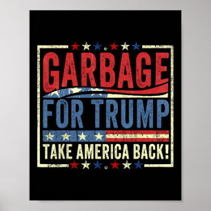 Trump Vance 2025 Stolz, Müll presidential zu sein Poster