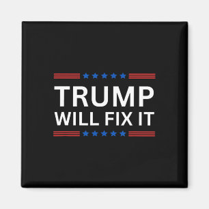 Trump Vance 2025 Wahl wird es in Ordnung bringen Magnet