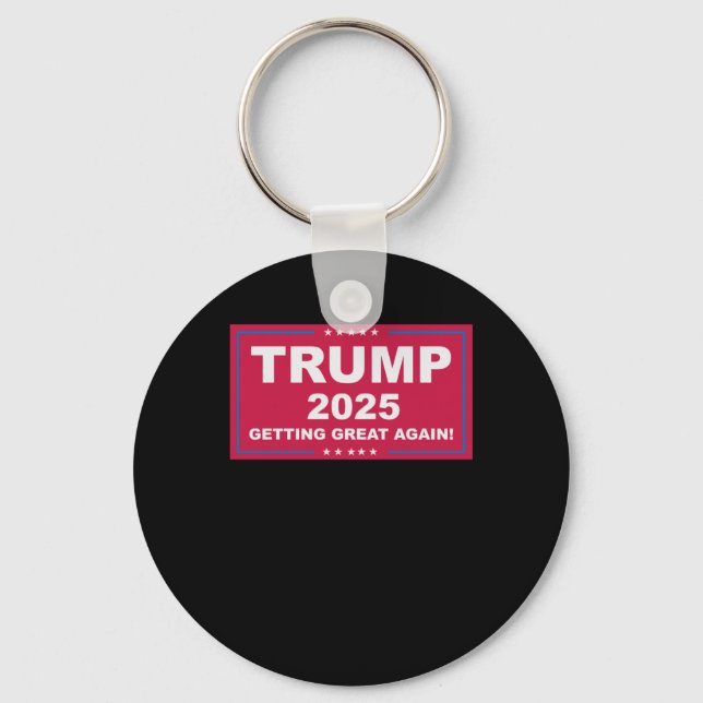 Trump Vance 2025 wird wieder groß () Schlüsselanhänger (Vorderseite)