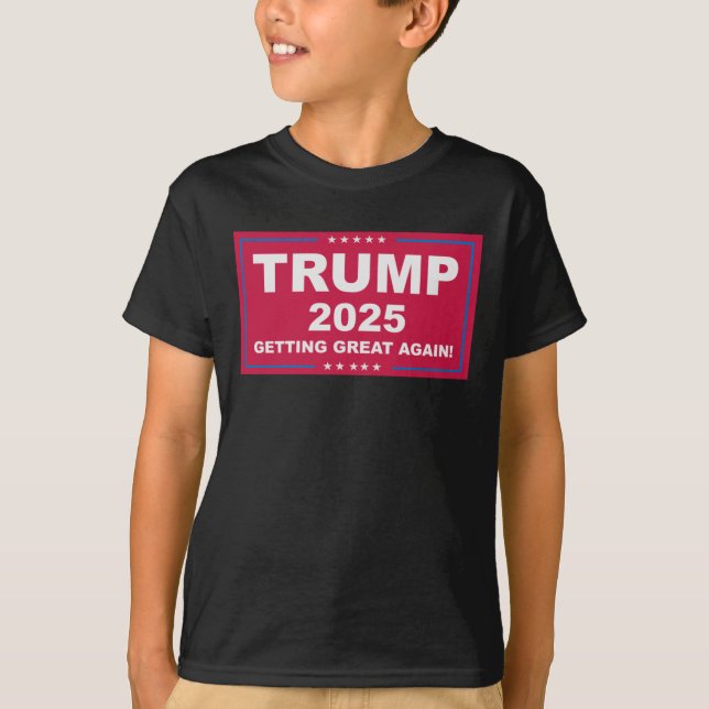 Trump Vance 2025 wird wieder groß () T-Shirt (Vorderseite)