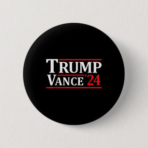 Trump Vance 24 Trump 2024 Button