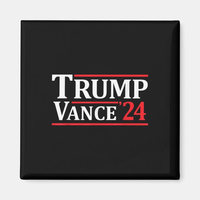 Trump Vance 24 Trump 2024 Magnet (Vorne)