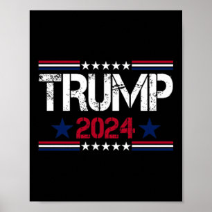 Trump Vance 24, Trump für Präsident 2024, Funny El Poster