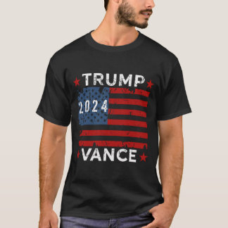 Trump Vance 24 TShirt, Trump 2024 Wahl T-Shirt